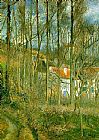 La Cote des Boeufs the Hermitage by Camille Pissarro